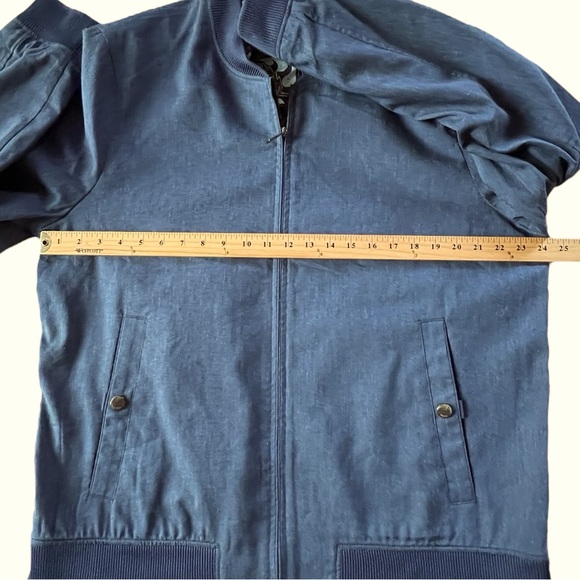 TED BAKER Tynne Canvas Bomber Jacket Size 7 US 46 - Picture 5 of 9